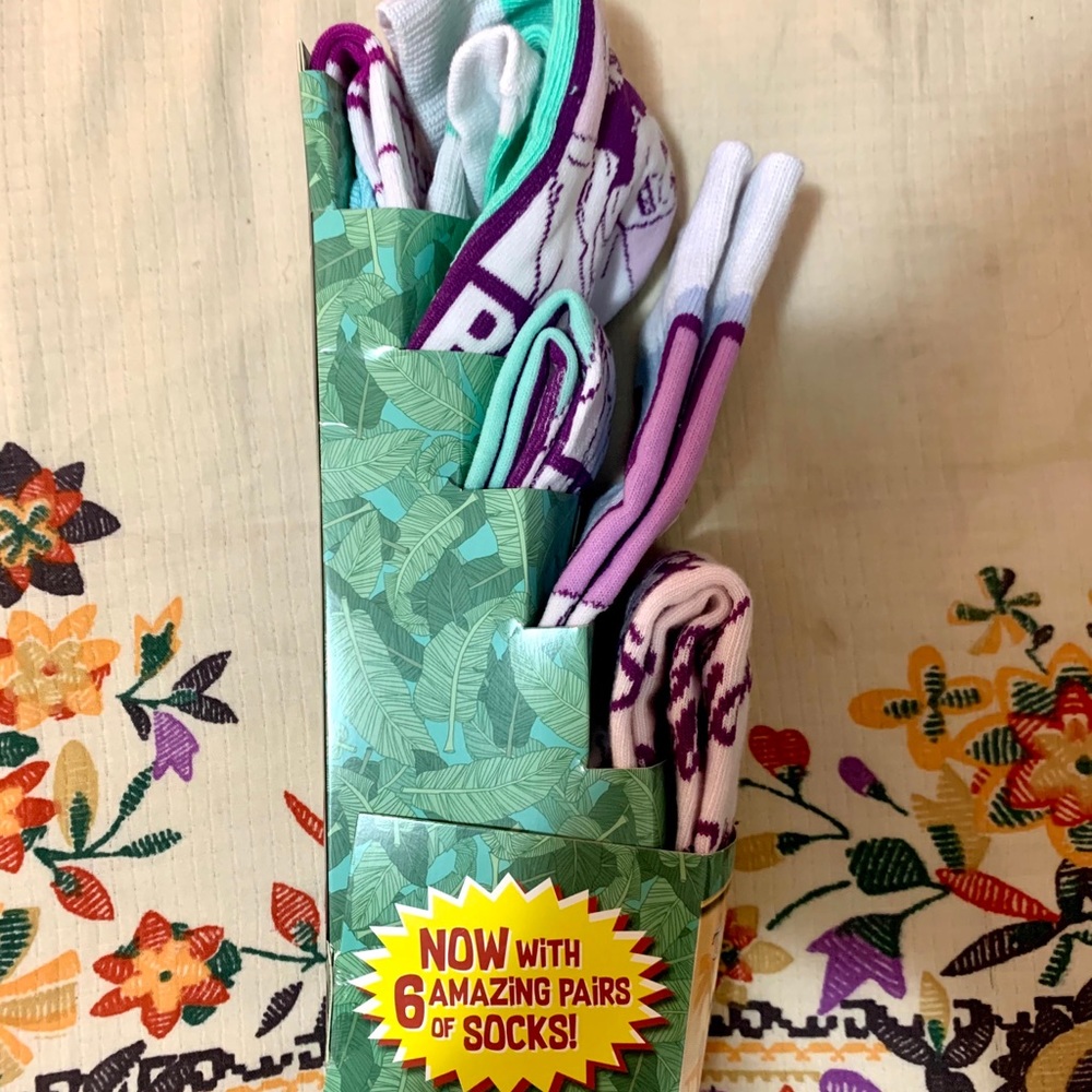 Fun and goofy Golden Girls socks
